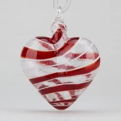 Glass Eye Studio Sales 2022 18 Artisan Heart Red Spin Heart