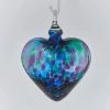 Classic Heart Blue Mosaic Chip