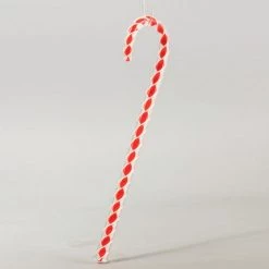 Vintage Candy Cane Red & White