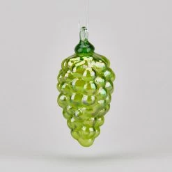 Fruit Ornament Green Grapes