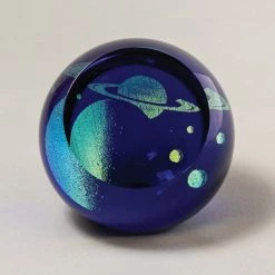 Planetary Paperweight Saturn