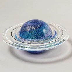 Planetary Paperweight Rings Of Saturn