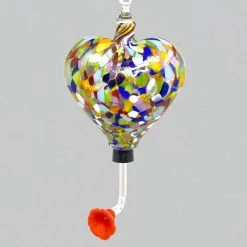 Heart Hummingbird Feeder Wildflower