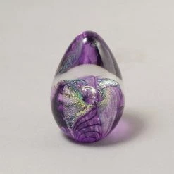 Dichroic Egg Purple Passion Flower