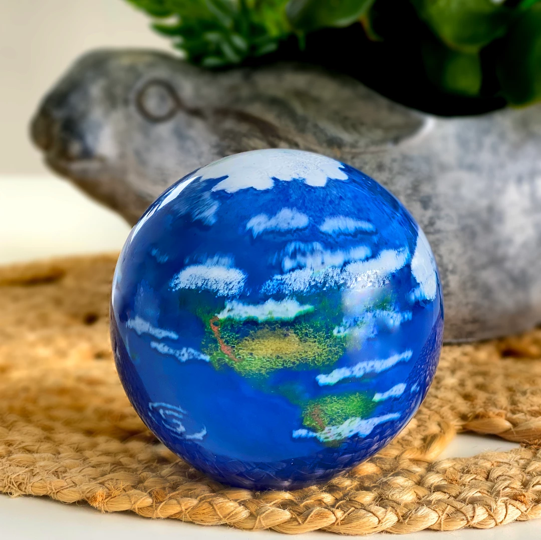Planetary Paperweight Earth 4 Planetary Paperweight Earth
