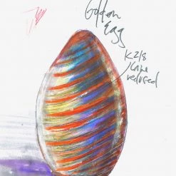 Dichroic Egg Dichroic Eggs Golden Egg