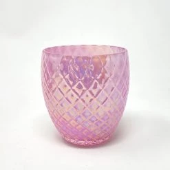 Opaque Diamond Facet Bubble Gum