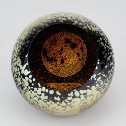 Celestial Paperweight Harvest Moon