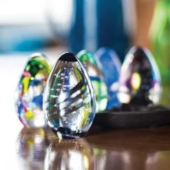 Dichroic Egg Purple Passion Flower