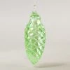 Vintage Pinecone Holly Green Luster Pinecones