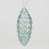 Vintage Pinecone Ice Blue Luster