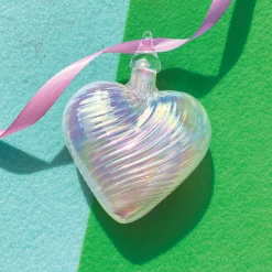 Birthstone Heart October: PINK OPAL