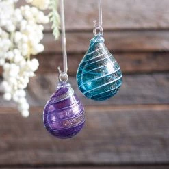 Artisan Raindrop Golden Amethyst